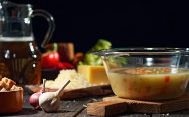 Zupa piwna łomżyńska  regionalna ciekawostka z nutą chmielu