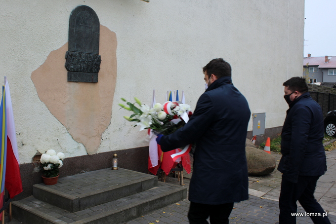 Upamiętniono rocznicę likwidacji getta w Łomży