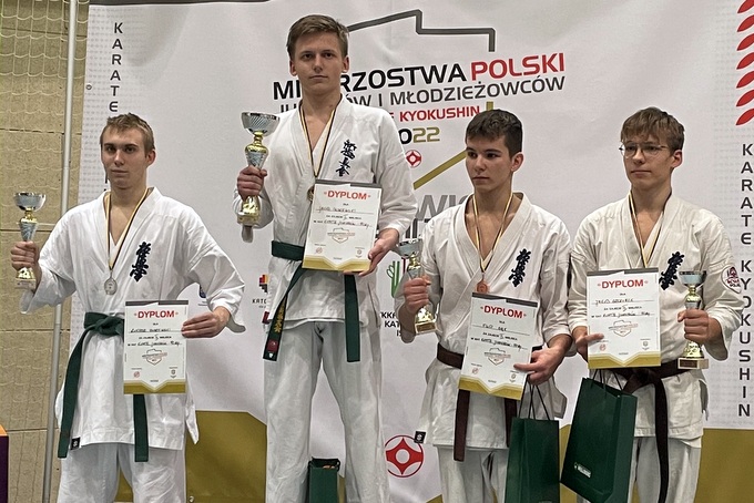 Łomżyński karateka wicemistrzem Polski