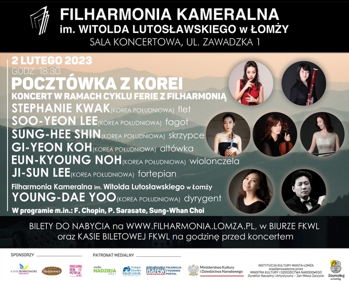 Koreańscy goście w Filharmonii Kameralnej w Łomży