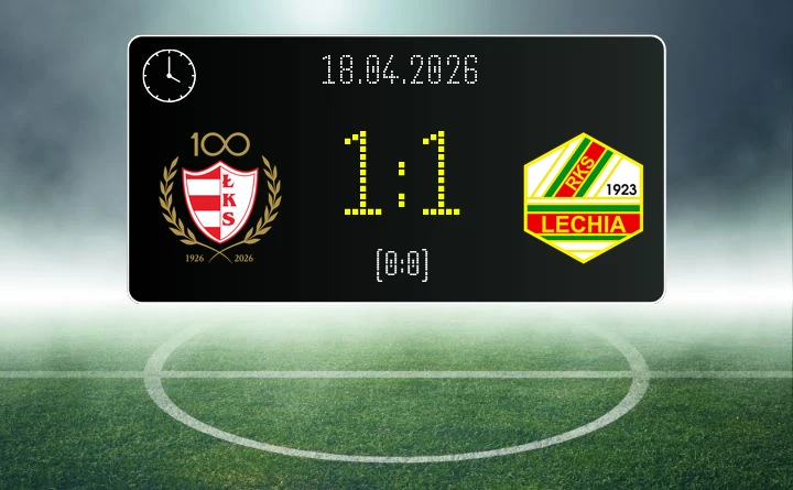 [PIŁKA NOŻNA] ŁKS Łomża – Lechia Tomaszów Mazowiecki 1:1 w Betclic 3. Liga Grupa 1 (Grupa I)