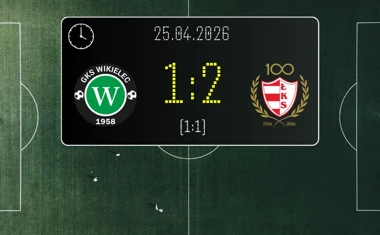 [PIŁKA NOŻNA] Betclic 3. Liga Grupa 1 (Grupa I) – GKS Wikielec – ŁKS Łomża 1:2. Łomżanie odwrócili wynik w 28. kolejce