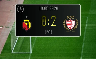 [PIŁKA NOŻNA] Betclic 3. Liga Grupa 1 – Jagiellonia Białystok II – ŁKS Łomża 0:2. ŁKS bierze derby regionu