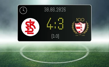 [PIŁKA NOŻNA] ŁKS Łódź II – ŁKS Łomża 4:3. Szalony mecz w Betclic 3. Lidze Grupa 1 (Grupa I)