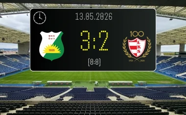 [PIŁKA NOŻNA] Betclic 3. Liga Grupa 1 (Grupa I) – Świt Nowy Dwór Mazowiecki – ŁKS Łomża 3:2