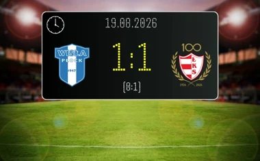 [PIŁKA NOŻNA] Wisła Płock II – ŁKS Łomża 1:1 w Betclic 3. Lidze Grupa 1 (Grupa I). Łomżanie wywieźli punkt