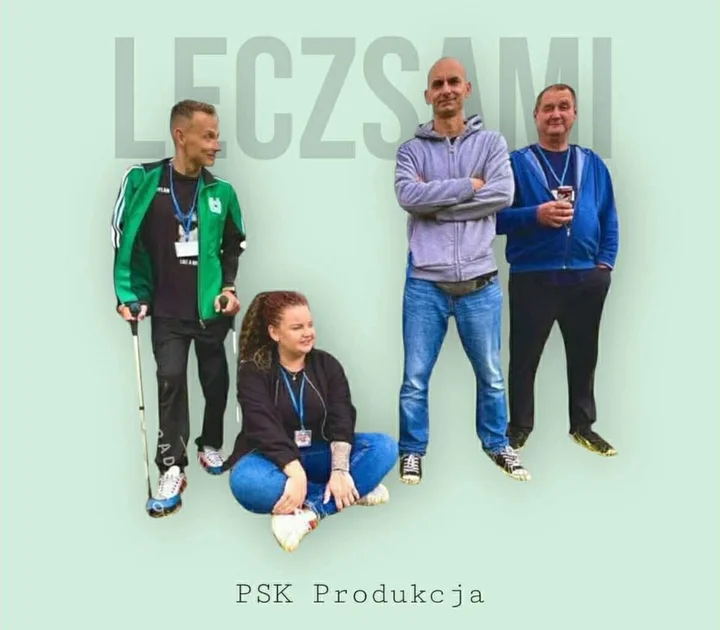 Grafika promocyjna wydarzenia LECZSAMI w Piwiarni Warka Łomża — koncert 13 listopada 2025