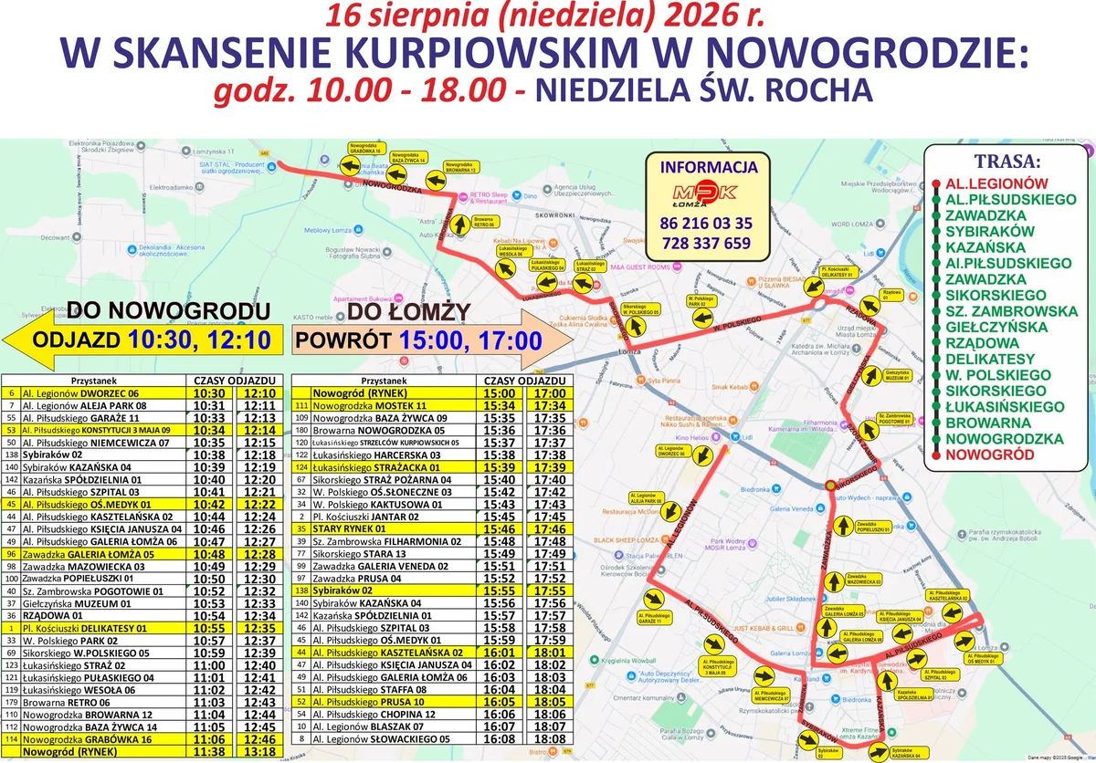 Grafika promocyjna wydarzenia Niedziela Św. Rocha 2026