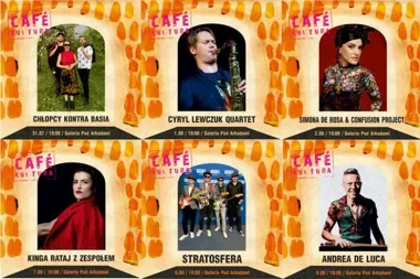 Grafika promocyjna wydarzenia Caffe Kultura