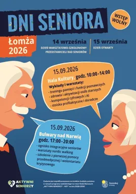 Grafika promocyjna wydarzenia Dni Seniora 2026