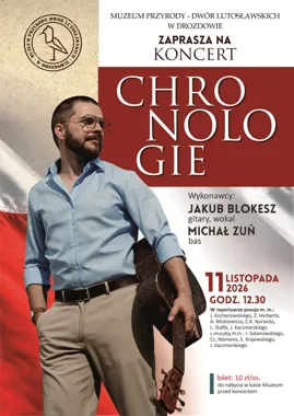 Grafika promocyjna wydarzenia Koncert „Chronologie”
