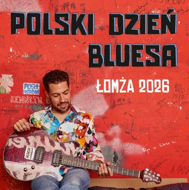 Grafika promocyjna wydarzenia Łomża w rytmie bluesa!