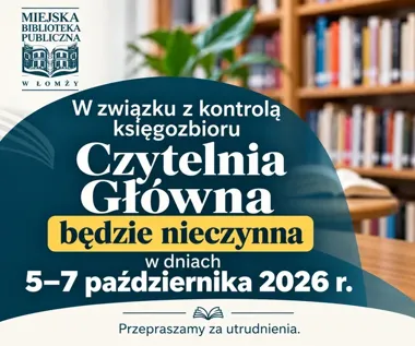 Czytelnia Główna w Łomży zamknie się na trzy dni