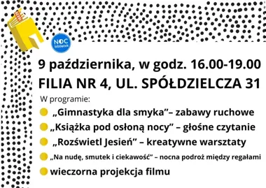 Łomża otwiera bibliotekę po zmroku. Przed dziećmi wieczór pełen przygód