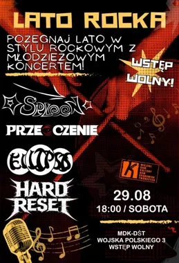 Gitary, bębny i lokalna scena - Łomża żegna lato koncertem „Lato Rocka”