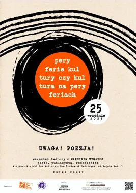 W Łomży młodzi napiszą własne wiersze podczas warsztatu z Marcinem Zegadło