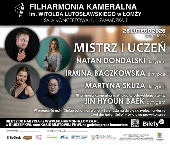 Trzy skrzypaczki i światowa prawykonanie – wieczór w filharmonii