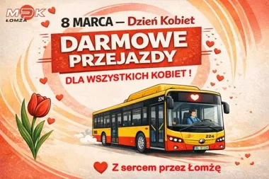Dzień Kobiet z darmowymi przejazdami autobusami MPK dla Pań