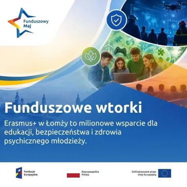Łomża sięga po ponad 3 mln zł z Erasmusa i uruchamia trzy projekty