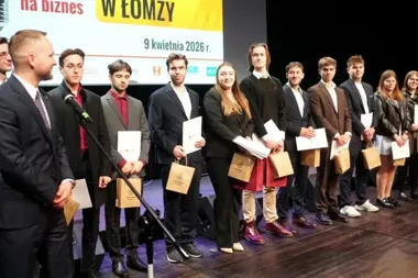 Młodzi z Łomży pokazali, że biznesowy pomysł może zacząć się w szkolnej ławce