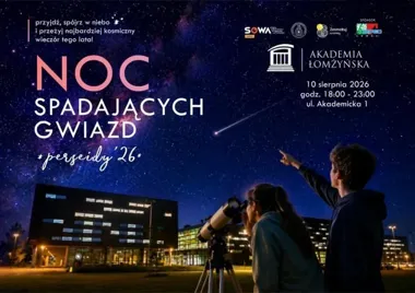 Pająki, meteoryty i teleskopy. Łomża szykuje kosmiczny wieczór