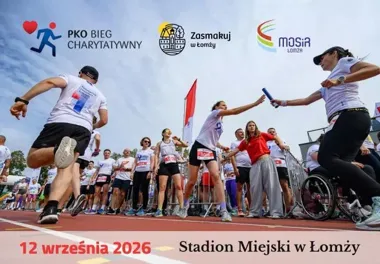 Każde 400 metrów dołoży 10 zł. Bieg w Łomży wesprze dzieci i młodzież