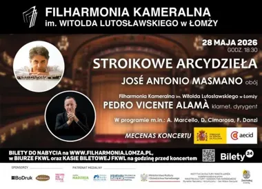 Hiszpańskie stroiki i Mozart w Łomży. Filharmonia szykuje dwa wieczory