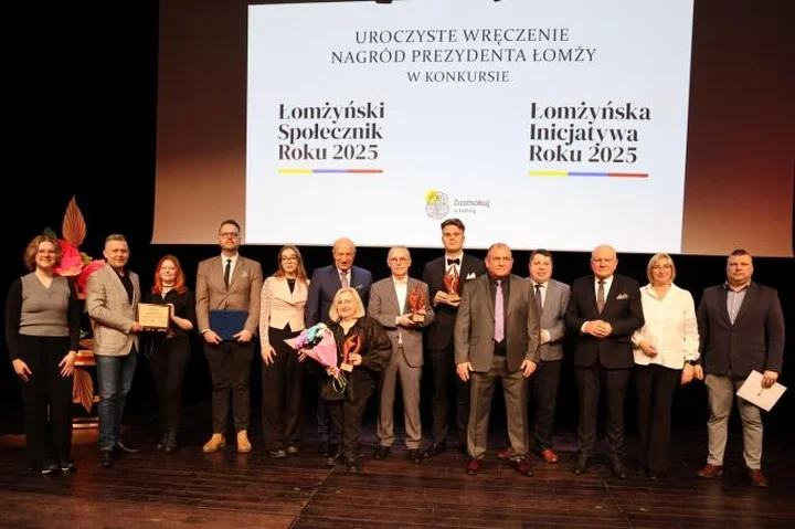 W Hali Kultury nagrodzono tych, którzy działają dla innych – laureaci i inicjatywy zmieniają Łomżę