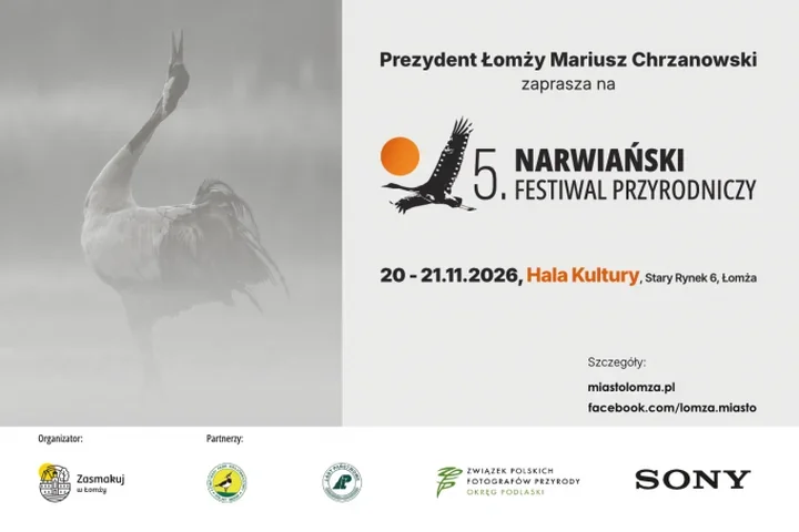 Pięć wystaw, filmy i warsztaty. Festiwal przyrody wraca do Łomży