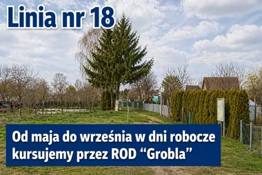 MPK wraca na działki. Linia 18 pojedzie od rana i po południu
