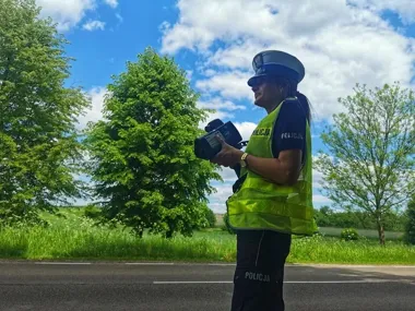 Dwa prawa jazdy zatrzymane w powiecie łomżyńskim. Kierowcy jechali o 63 i 58 km/h za szybko