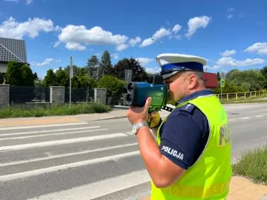 72 kontrole i 62 przekroczenia prędkości. Jeden kierowca pił