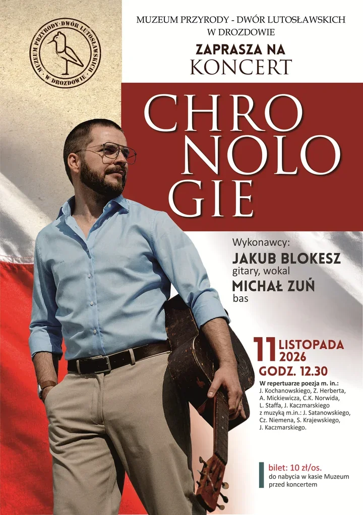 W Drozdowie koncert poezji poprzedzi złożenie kwiatów i wspólny hymn