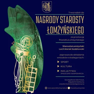 Nagroda starosty czeka na kandydatury. Liczy się kultura, sport i społeczne inicjatywy