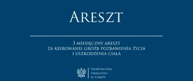 Trzymiesięczny areszt po groźbach wobec partnerki i dzieci
